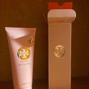 Tory Burch Floral Scented Body Lotion.